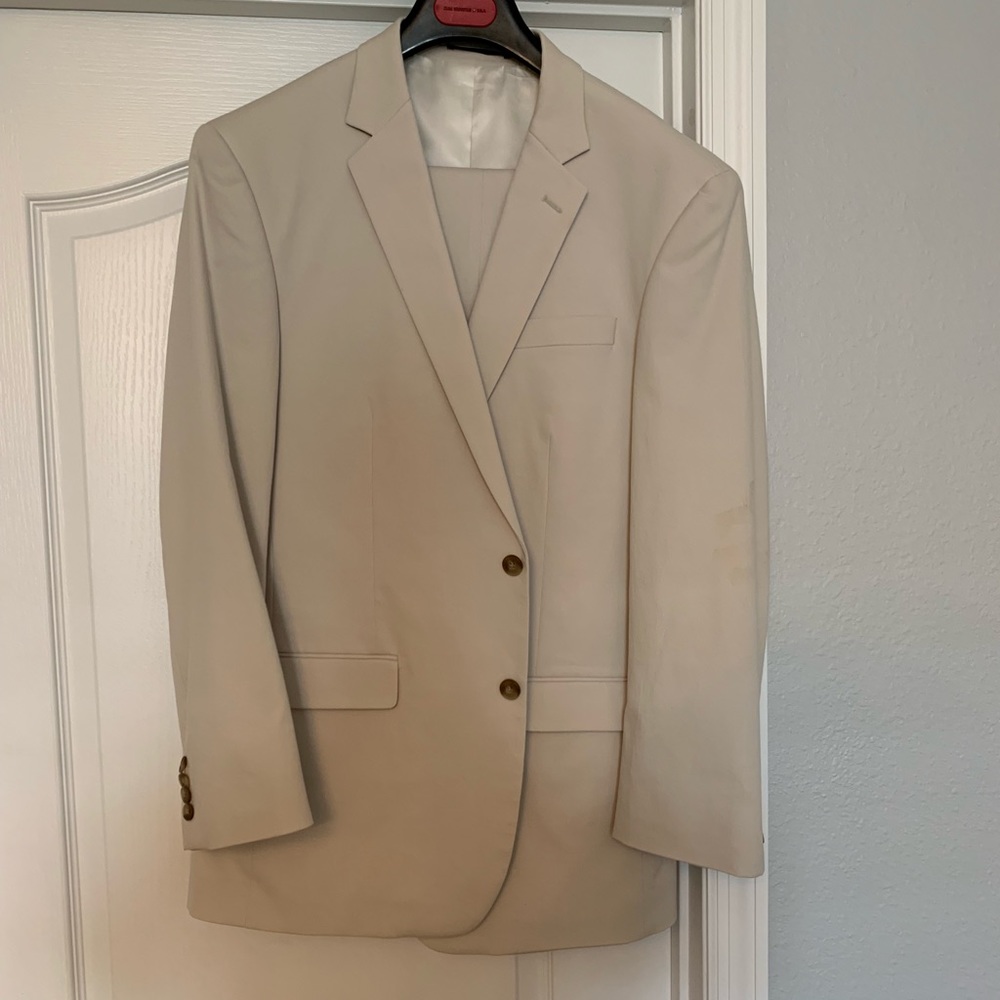 Kenneth Cole tan/khaki Suit